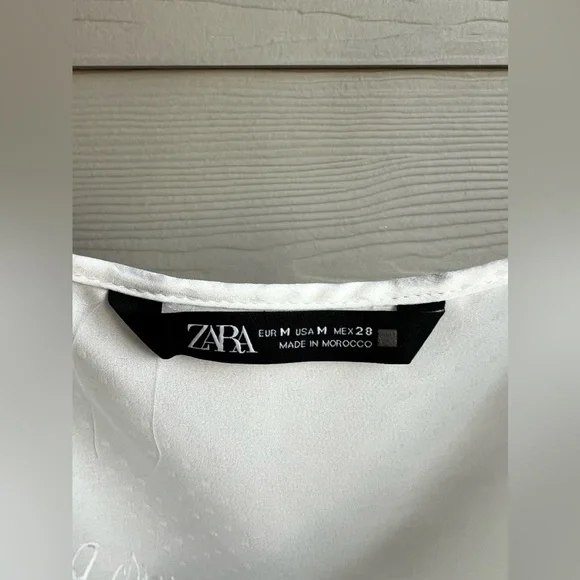 ZARA Silk Blouse - Picture 4 of 5